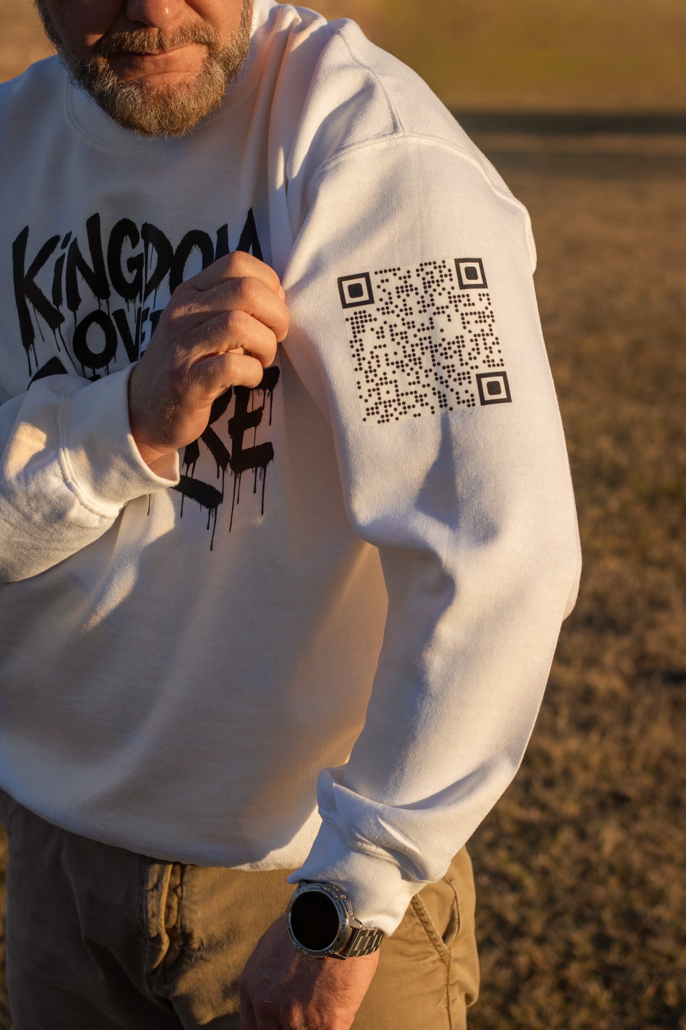 Kingdom over Culture Adult Sweatshirt