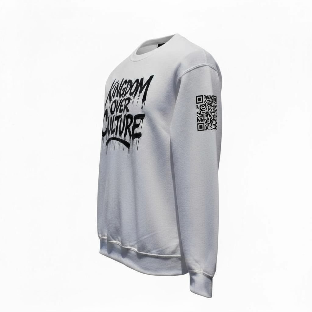 Kingdom over Culture Adult Sweatshirt