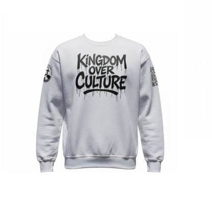 Kingdom over Culture Adult Sweatshirt