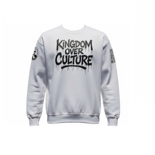 Kingdom over Culture Adult Sweatshirt